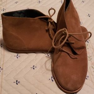 Lucky Brand Brown Ankle Boots
